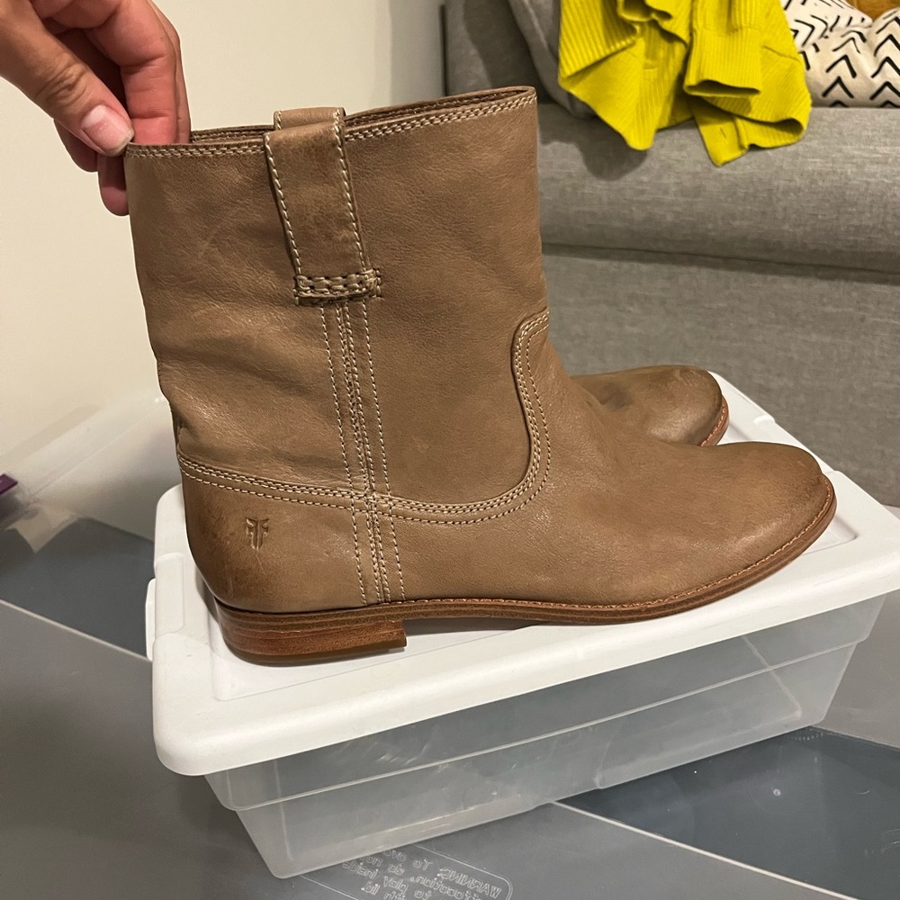 Frye Moto Boots